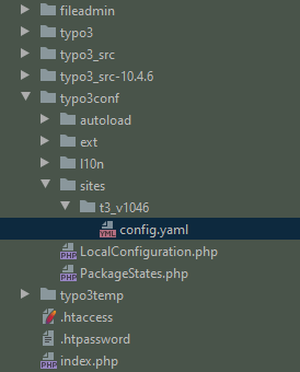 Config.yaml auf dem Server